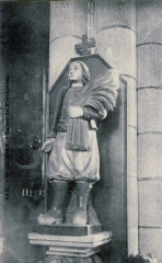 Eglise Plouigneau Statue de saint Isidore