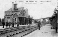 Gare-Le-Houlem-Malaunay-1900 -
													76 Seine Maritime
												