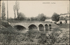 Carte postale, Ambacourt, Le Pont -
													88 Vosges
												