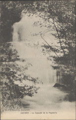 Carte postale, Arches, La Cascade de la papeterie