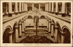 Carte postale, Bains-les-Bains, Intérieur du bain romain