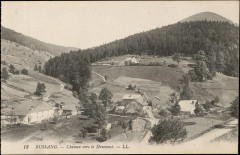 Carte postale, Bussang, Chemin vers le Drumont -
													88 Vosges
												