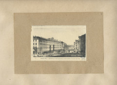 Ancien Paris l Hôtel Dieu le pont Notre Dame et le petit Châtelet à la fin du XVIIIe siècle-CISB0130