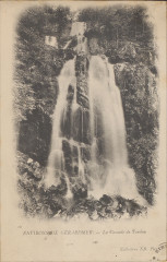 Carte postale, Environs de Gérardmer, La Cascade de Tendon