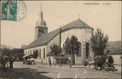 Carte postale, Gérardmer, L'Eglise