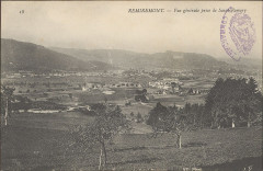 Carte postale, Remiremont, Vue générale prise de Saint Romary
