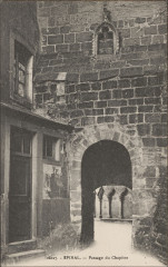 Carte postale, Epinal, Passage du Chapitre -
													88 Vosges
												