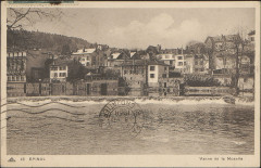 Carte postale, Epinal, Vanne de la Moselle