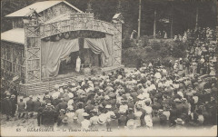 Carte postale, Gérardmer, Le Théâtre populaire