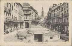 Carte postale, Plombières, le Bain romain