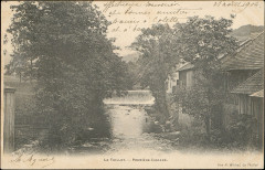 Carte postale, Le Thillot, Première Cascade