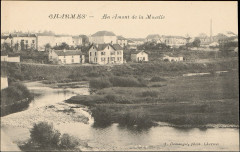 Carte postale, Charmes, En Amont de la Moselle
