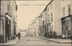 Carte postale, Charmes, La Grande Rue