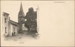 Carte postale, Contrexéville, L'Eglise 2