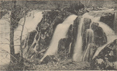 Carte postale, Environs de Gérardmer, La Cascade du Bouchot 2