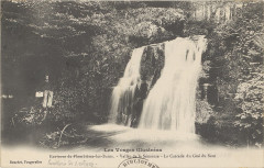 Carte postale, Environs de Plombières-les-Bains, Vallée de la Sémouse, La Cascade du Gué du Saut