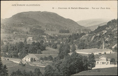 Carte postale, Environs de Saint-Maurice, Vue sur Pont Jean
