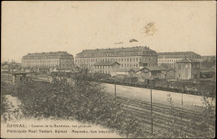 Carte postale, Epinal, Caserne de la Madeleine, Vue générale 2