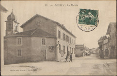 Carte postale, Golbey, La Mairie