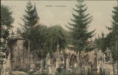 Carte postale, Grand, Le Cimetière