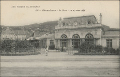 Carte postale, Gérardmer, La Gare