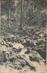 Carte postale, Gérardmer, La Gorge de Horrouel