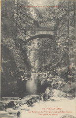 Carte postale, Gérardmer, Le Pont sur la Vologne