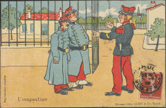 Carte postale, L'Inspection