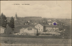 Carte postale, La Baffe, Vue générale