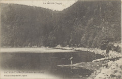 Carte postale, La Bresse (Vosges), Lac des Corbeaux (Altitude 900 mètres)