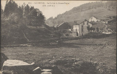 Carte postale, La Bresse, Le Col de la Grosse Pierre