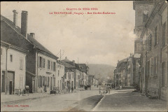 Carte postale, La Neuveville (Vosges), Rue Denfert-Rochereau