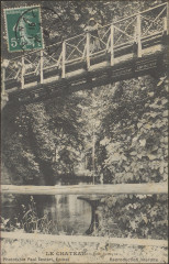 Carte postale, Le Château, Pont rustique