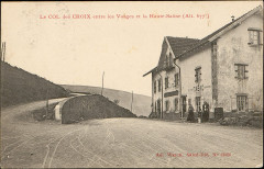 Carte postale, Le Col des Croix entre les Vosges et la Haute-Saône (Alt. 677m)