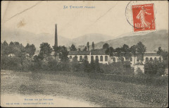 Carte postale, Le Thillot (Vosges), Usines de la Courbe