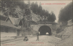 Carte postale, Le Tunnel de Bussang