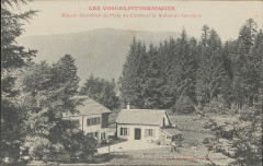 Carte postale, Maison forestière du plein du Canon et le Ballon de Servance