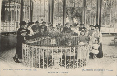 Carte postale, Martigny-les-Bains (Vosges), Autour de la Source
