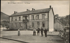 Carte postale, Moussey, Les Ecoles