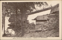 Carte postale, Moyenmoutier (Vosges), Roche de la Mère-Henri
