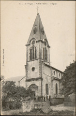Carte postale, Plainfaing, L'Eglise