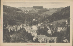 Carte postale, Plombières dans son nid de verdure