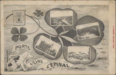 Carte postale, Porte veine d'Epinal