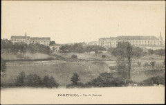 Carte postale, Portieux, Vue du Couvent