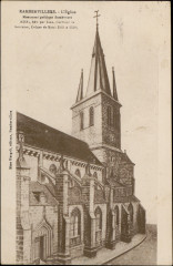 Carte postale, Rambervillers, L'Eglise