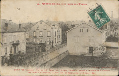 Carte postale, Saint-Dié (Vosges), Rue du 10e Bataillon