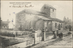 Carte postale, Saint-Ouen-les-Parey, Eglise de Parey (Xe siècle)