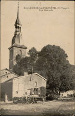 Carte postale, Saulxures-les-Bulgnéville (Vosges), Rue Cannelle