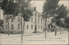 Carte postale, Saulxures-sur-Moselotte, Hôtel de Ville