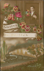 Carte postale, Souvenir de Puzieux